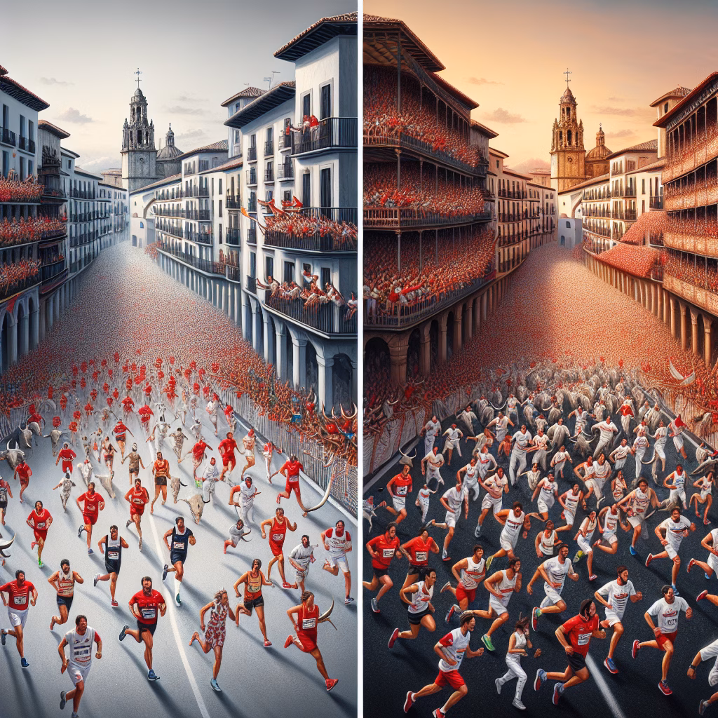 Diferencias entre correr en Estafeta o Santo Domingo en los encierros de San Fermín