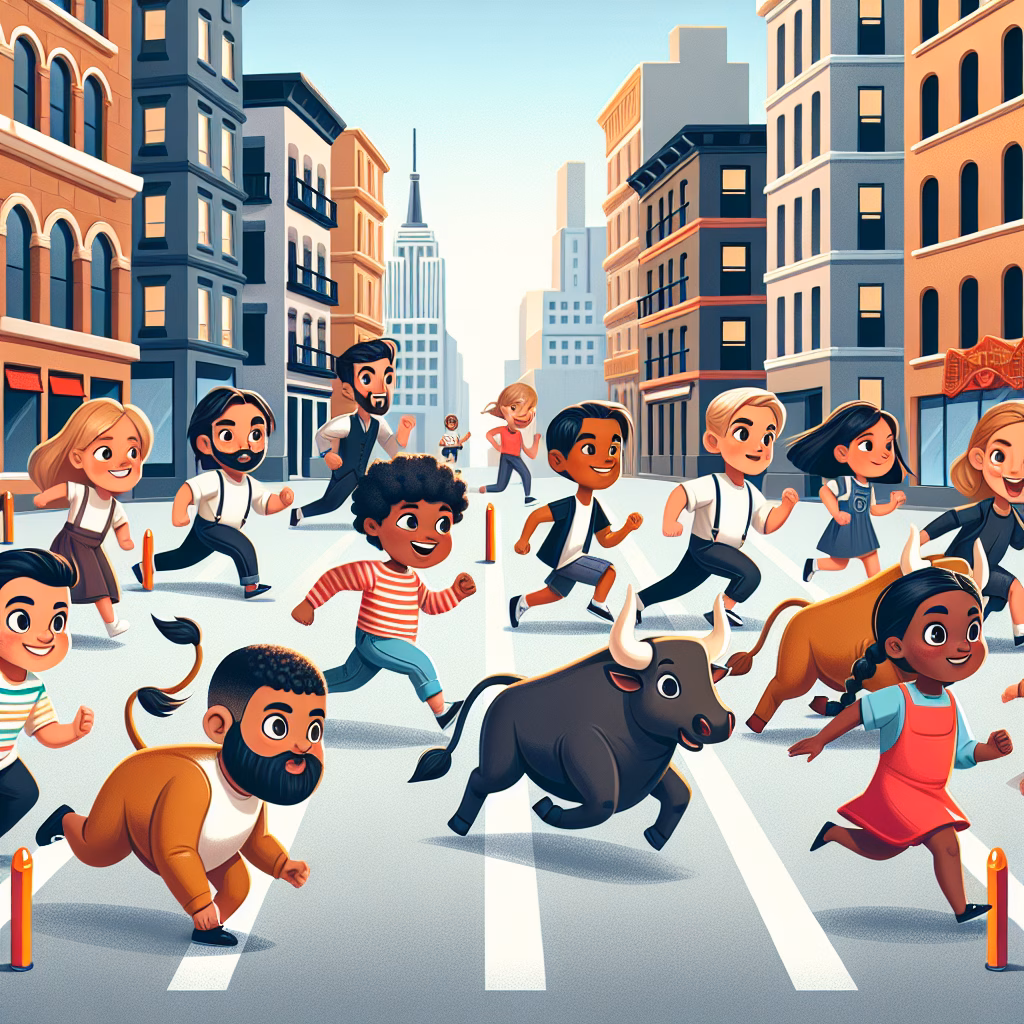 Encierros infantiles y actividades para niños inspiradas en los encierros de San Fermín