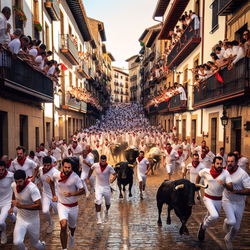 Fotografías impactantes de los encierros de San Fermín
