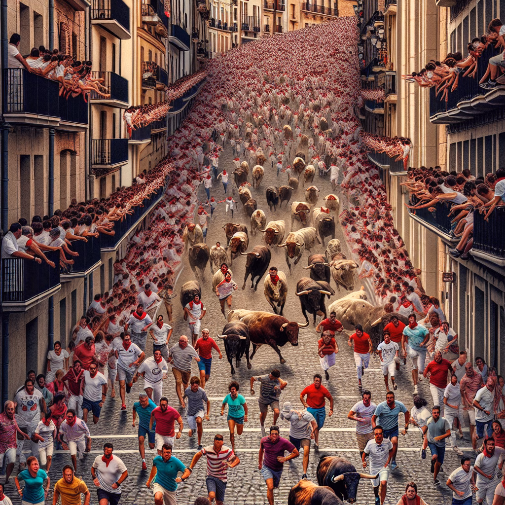 Las zonas más peligrosas de los encierros de San Fermín