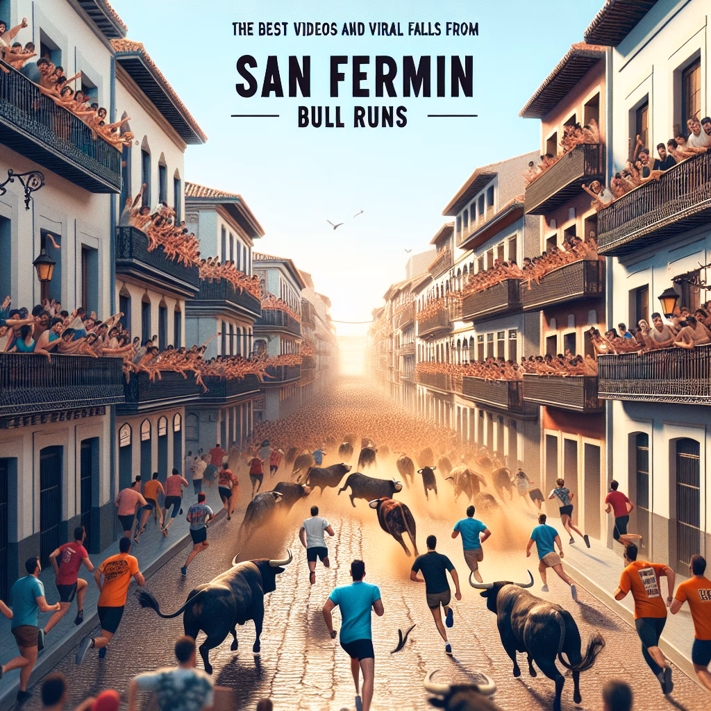 Los mejores vídeos y caídas virales de los encierros de San Fermín